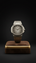 Nautilus Blue Embossed Dial